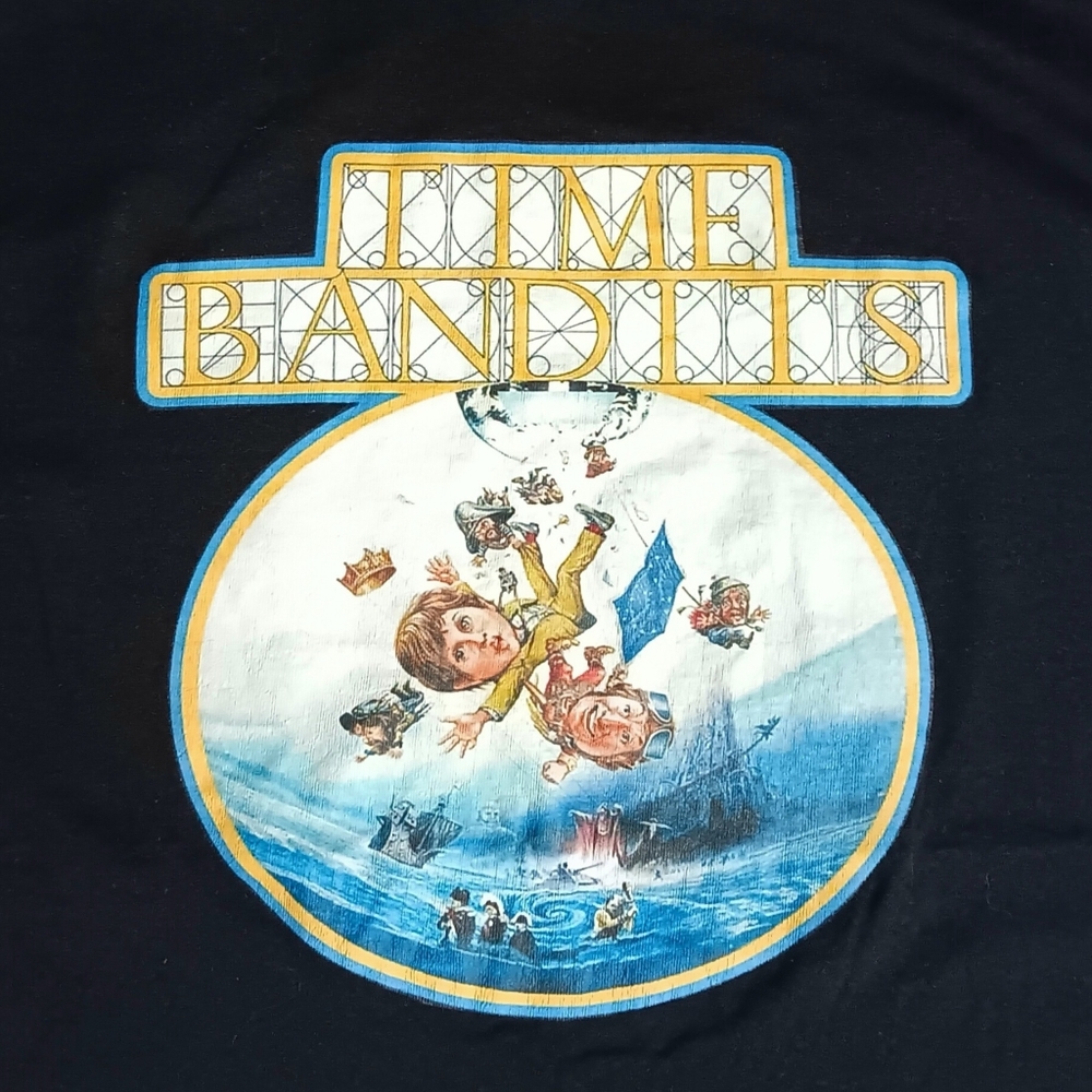 Rare Time Bandits t-shirt fantasy adventure sci-fi movie promo